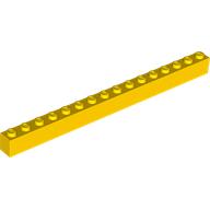 LEGO® los onderdeel Steen in kleur Geel 2465