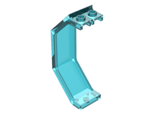 Plaatje in Gallery viewer laden, LEGO® los onderdeel Paneel Doorzichtig Lichtblauw 2466