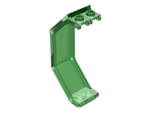 Plaatje in Gallery viewer laden, LEGO® los onderdeel Paneel in kleur Doorzichtig Groen 2466