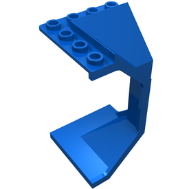 LEGO® los onderdeel Paneel in kleur Blauw 2467