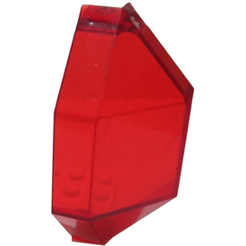 LEGO® los onderdeel Paneel in kleur Doorzichtig Rood 2468