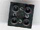 Plaatje in Gallery viewer laden, LEGO® los onderdeel Plaat Aangepast in kleur Zwart 2476b