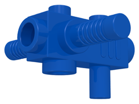 LEGO® los onderdeel Accessoire in kleur Blauw 2516