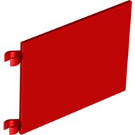 Plaatje in Gallery viewer laden, LEGO® los onderdeel Vlag in kleur Rood 2525
