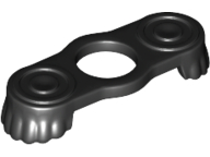 Plaatje in Gallery viewer laden, LEGO® los onderdeel Lijf Accessoire in kleur Zwart 2526