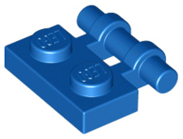 LEGO® los onderdeel Plaat Aangepast in kleur Blauw 2540