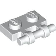 Plaatje in Gallery viewer laden, LEGO® los onderdeel Plaat Aangepast in kleur Wit 2540