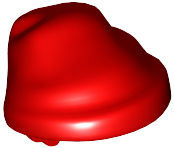 LEGO® los onderdeel Hoofddeksels in kleur Rood x70