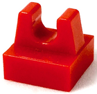 LEGO® los onderdeel Tegel Aangepast in kleur Rood 2555