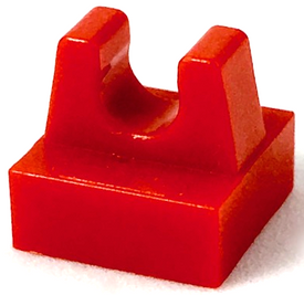 LEGO® los onderdeel Tegel Aangepast in kleur Rood 2555