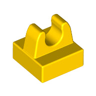 LEGO® los onderdeel Tegel Aangepast in kleur Geel 2555