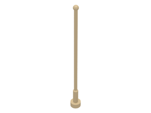 LEGO® los onderdeel Antenne in kleur Geelbruin 2569