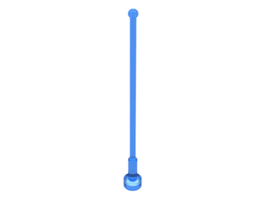 LEGO® los onderdeel Antenne Doorzichtig Donkerblauw 2569