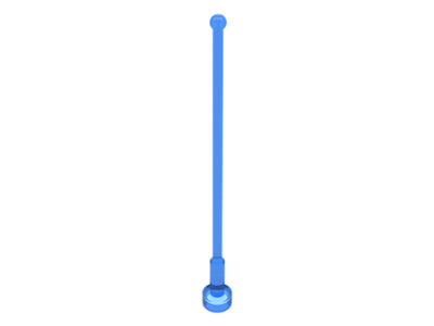 LEGO® los onderdeel Antenne Doorzichtig Donkerblauw 2569