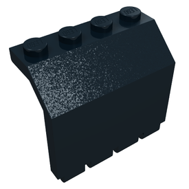 LEGO® los onderdeel Paneel in kleur Zwart 2582
