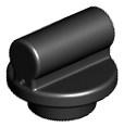 Plaatje in Gallery viewer laden, LEGO® los onderdeel Plaat Rond in kleur Zwart 25893u