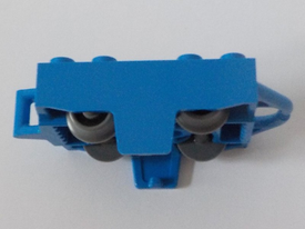 LEGO® los onderdeel Onderstel in kleur Blauw 26021c01