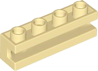 Plaatje in Gallery viewer laden, LEGO® los onderdeel Steen Aangepast in kleur Geelbruin 2653