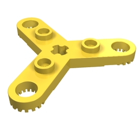 LEGO® los onderdeel Technische Plaat in kleur Geel 2712