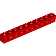 LEGO® los onderdeel Technische Steen in kleur Rood 2730