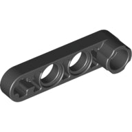 LEGO® los onderdeel Technische Hefbalk in kleur Zwart 2825