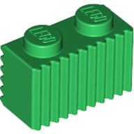 Plaatje in Gallery viewer laden, LEGO® los onderdeel Steen Aangepast in kleur Groen 2877
