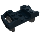 LEGO® los onderdeel Wiel in kleur Zwart 2878c02