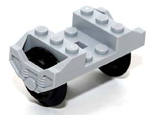 Plaatje in Gallery viewer laden, LEGO® los onderdeel Wiel Licht Blauwachtig Grijs 2878c02
