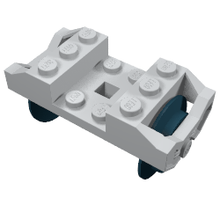 Plaatje in Gallery viewer laden, LEGO® los onderdeel Wiel Licht Blauwachtig Grijs 2878c02