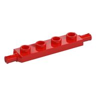 LEGO® los onderdeel Plaat Aangepast in kleur Rood 2926