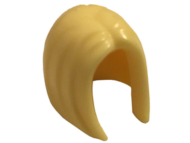LEGO® los onderdeel Haar in kleur Helder Lichtgeel 29633