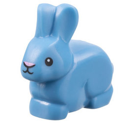 LEGO® los onderdeel Landdier in kleur Medium Blauw 29685pb01