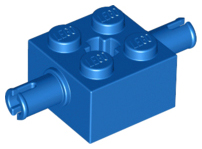 LEGO® los onderdeel Steen Aangepast in kleur Blauw 30000