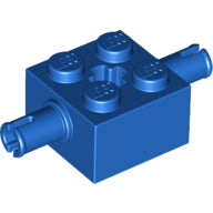 LEGO® los onderdeel Steen Aangepast in kleur Blauw 30000