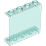 Plaatje in Gallery viewer laden, LEGO® los onderdeel Paneel Doorzichtig Lichtblauw 4215b