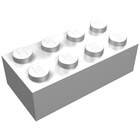 LEGO® los onderdeel Steen in kleur Melk Wit 3001