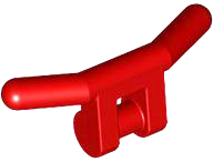 Plaatje in Gallery viewer laden, LEGO® los onderdeel Accessoire in kleur Rood 30031