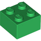 LEGO® los onderdeel Steen in kleur Groen 3003