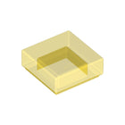 LEGO® los onderdeel Tegel Algemeen Doorzichtig Geel 3070