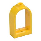 LEGO® los onderdeel Raamkozijn in kleur Geel 30044