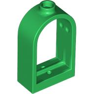 LEGO® los onderdeel Raamkozijn in kleur Groen 30044