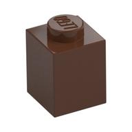 Plaatje in Gallery viewer laden, LEGO® los onderdeel Steen in kleur Bruin 3005