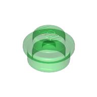 Plaatje in Gallery viewer laden, LEGO® los onderdeel Plaat Rond Doorzichtig Groen 4073
