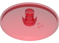 LEGO® los onderdeel Schaal in kleur Doorzichtig Rood 3960