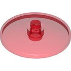 LEGO® los onderdeel Schaal in kleur Doorzichtig Rood 3960