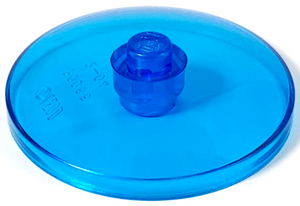LEGO® los onderdeel Schaal Doorzichtig Donkerblauw 3960