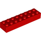 LEGO® los onderdeel Steen in kleur Rood 3007