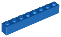 LEGO® los onderdeel Steen in kleur Blauw 3008