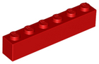 LEGO® los onderdeel Steen in kleur Rood 3009