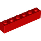 LEGO® los onderdeel Steen in kleur Rood 3009